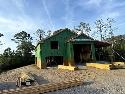 Waterfront Custom Home and Garage Construction photo 10, Custom Home and Garage by KTE Contracting